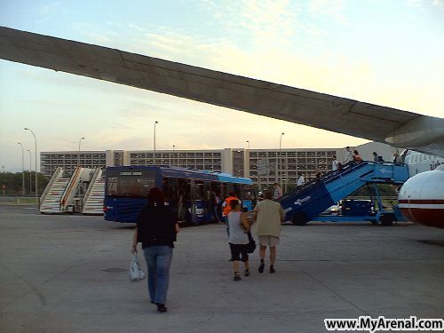 Mallorca Urlaubsbild - Ankunft im Palma de Mallorca den 2006  2