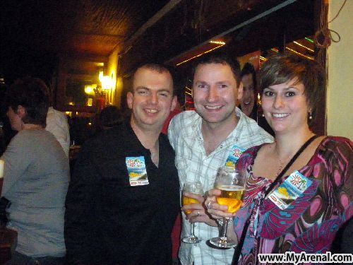 Mallorca Urlaubsbild - Ich Thomas und Caroline im BK. Silvesterparty10/11