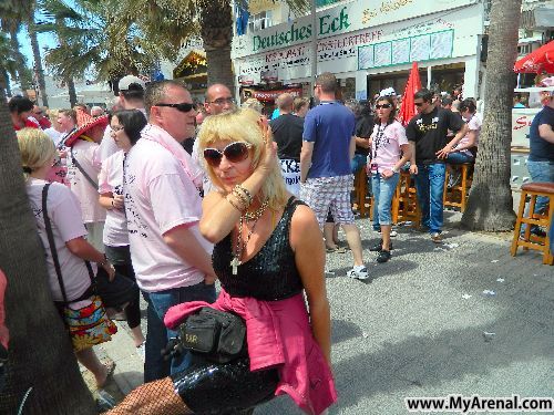 Mallorca Urlaubsbild - Katinka bei Polonesse 2012