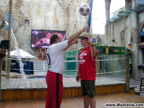 Mallorca Urlaubsbild - Manolo und Emmi im Mega Park