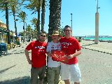 Mallorca, El Arenal - emmi-mit-markus&ferry-malleopening2012