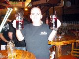 Mallorca, El Arenal - ich-mit-2-sangria-im-bierkoenig