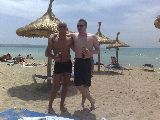 Mallorca, El Arenal - micha-&-jette-am-strand